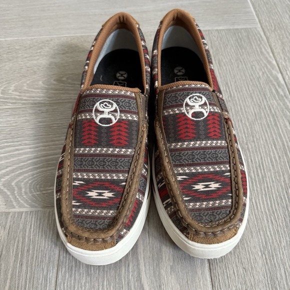 Twisted x Hooey Loper Aztec Men's Casual Slip On Shoes Size 9.5 - Picture 1 of 6